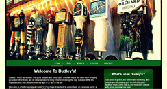 Desktop Screenshot of dudleysirishpub.com